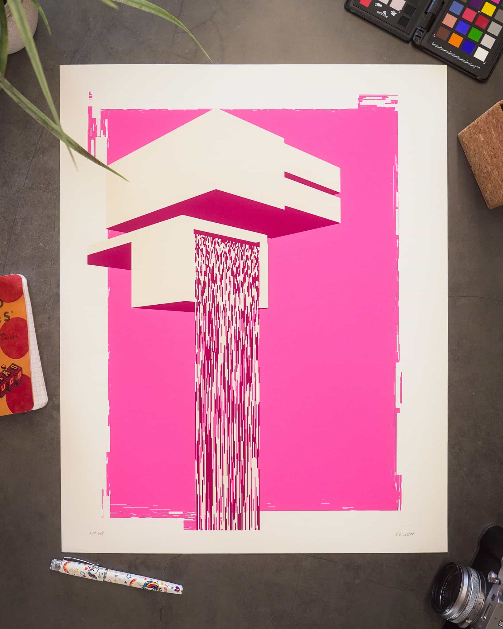 FALLiNGWATER - print of your mint