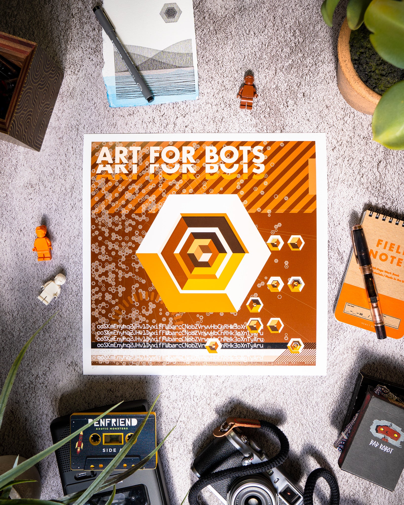 Hexagone #005 - Art for Bots