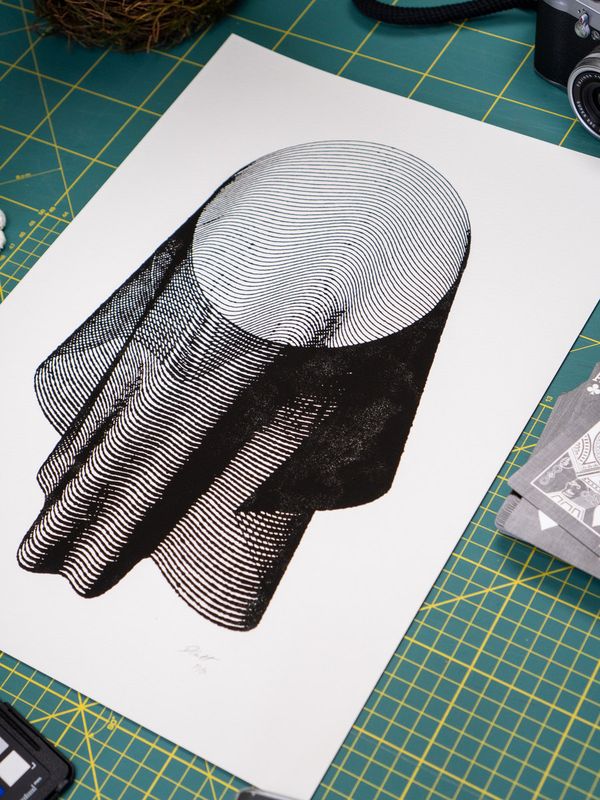 eInk Ghost Print