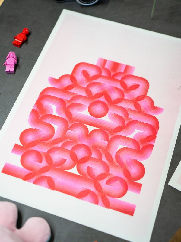 80s Pop Roxy Riso