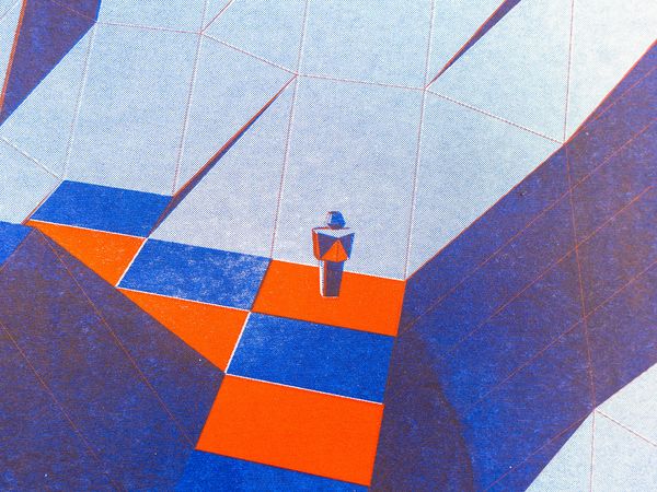 The Sentinel Riso Test Print