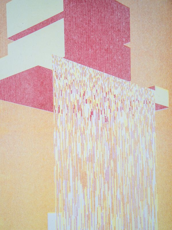 FALLiNGWATER Riso test print