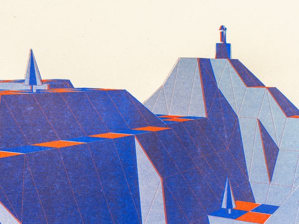 The Sentinel Riso Test Print