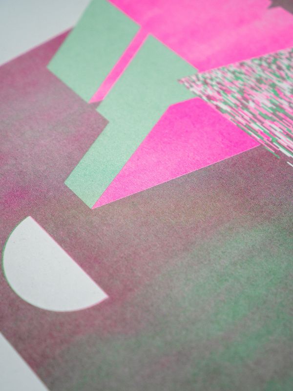 FALLiNGWATER Riso test print