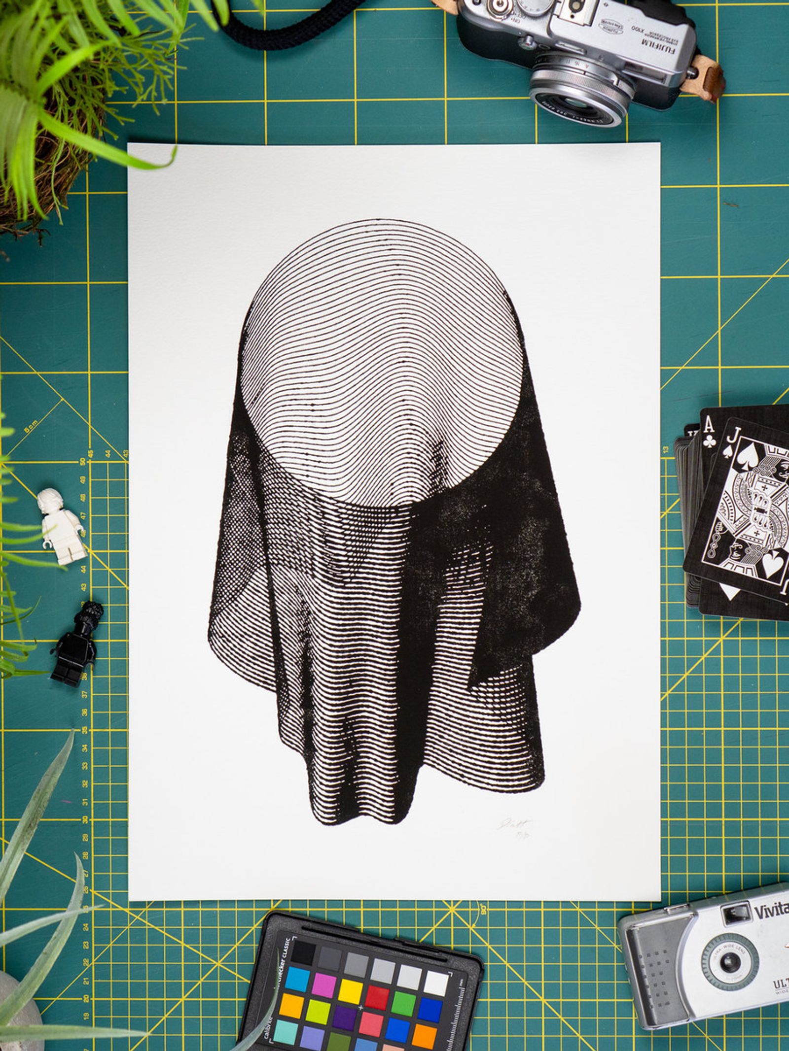 eInk Ghost Print