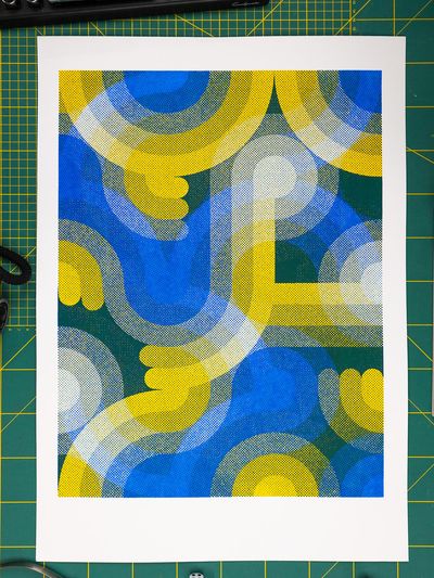 80s Pop Dancerama Screen Print - Misprint