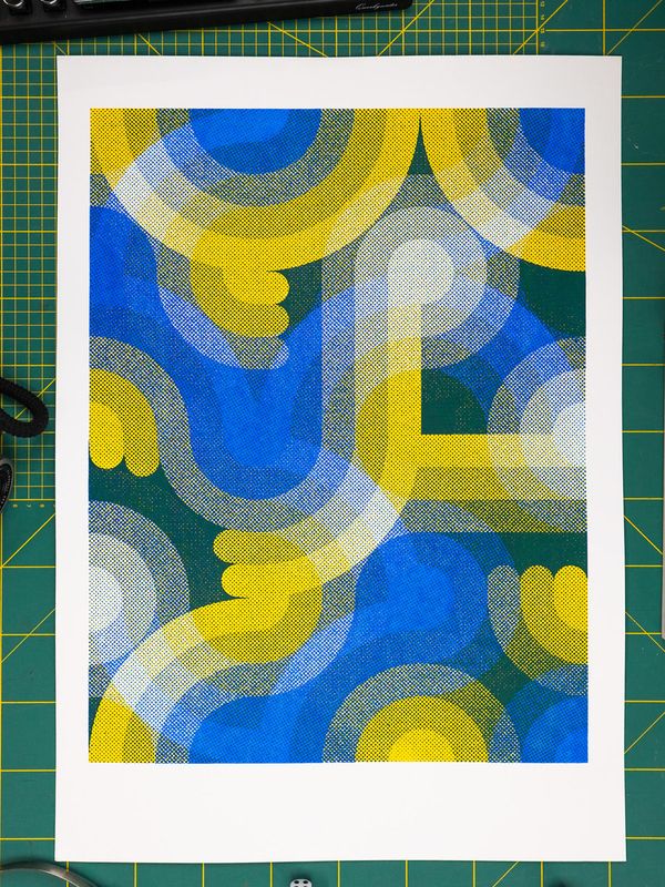 80s Pop Dancerama Screen Print - Misprint