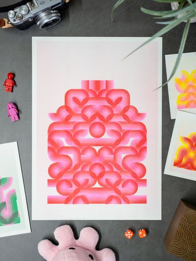 80s Pop Roxy Riso