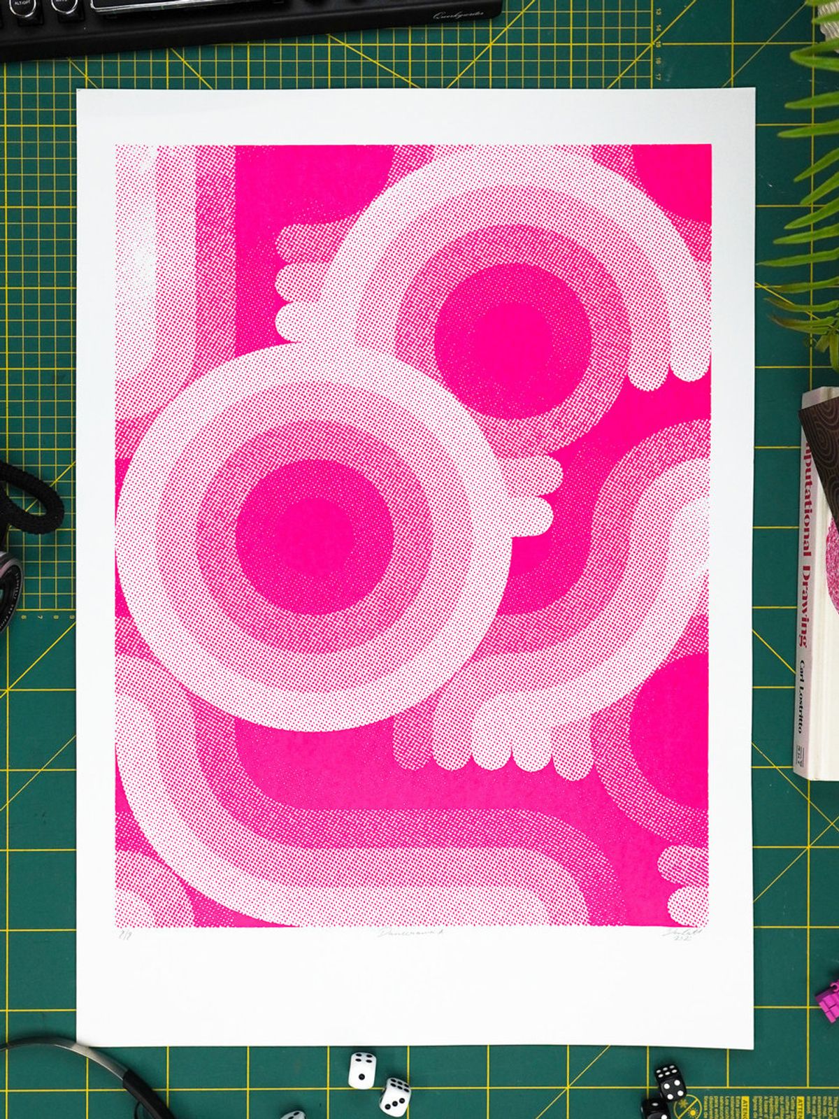 80s Pop Dancerama Screenprint